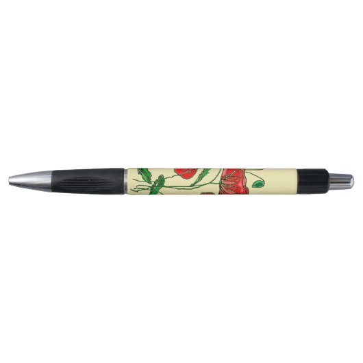 Red Poppy Art Pen (Voorkant)