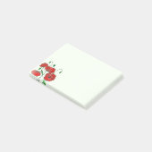 Red Poppy Art Post-it® Notes (Schuin)