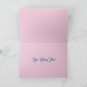 Red Poppy Art Waterverf Schilderkaart Kaart (Binnen)