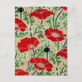 Red Poppy Briefkaart (Voorkant)