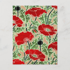 Red Poppy Briefkaart