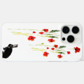 Red Poppy Bunny Rabbit Natuur Case-Mate iPhone Case (Achterkant (horizontaal))