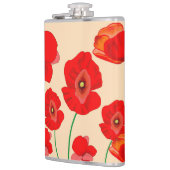 Red Poppy Field Heupfles (Links)