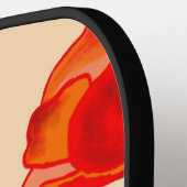 Red Poppy Field Pickleball Paddle (Links Detail)