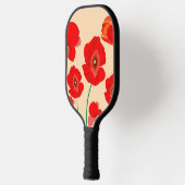 Red Poppy Field Pickleball Paddle (Links)