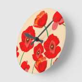 Red Poppy Field  Ronde Klok (Hoek)