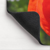 Red Poppy Flower Mousepad Muismat (Hoek)