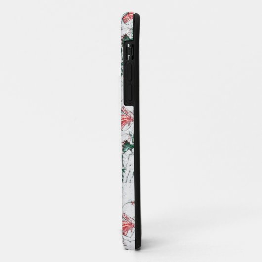 Red Poppy Flowers Poppies Sketch Case-Mate iPhone Case (Achterkant/links)