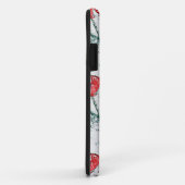Red Poppy Flowers Poppies Sketch Case-Mate iPhone Case (Achterkant/rechts)
