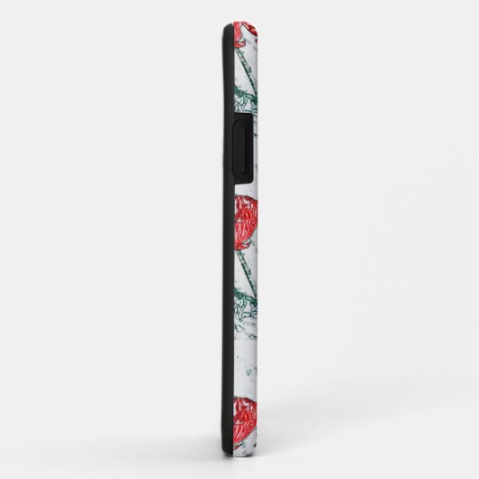 Red Poppy Flowers Poppies Sketch Case-Mate iPhone Case (Achterkant/rechts)