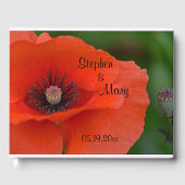 Red Poppy Gastenboek (Voorkant)