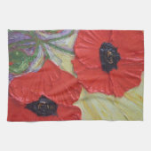Red Poppy Hand Towel Theedoek (Horizontaal)
