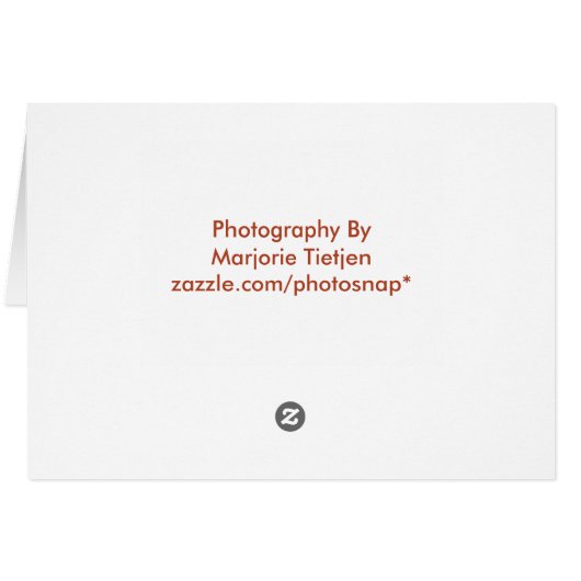 Red Poppy - Hartelijk dank (Achterkant Horizontaal)