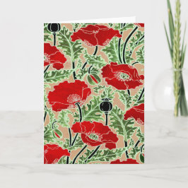 Red Poppy Kaart