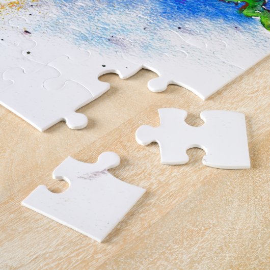 Red Poppy Legpuzzel (Zijkant)