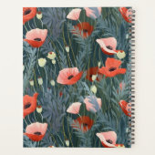 Red Poppy Meadow Planner (Achterkant)