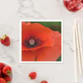 Red Poppy Napkin Servetten (Insitu)