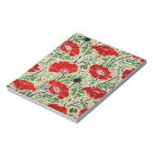 Red Poppy Notitieblok (Linkerzijde)