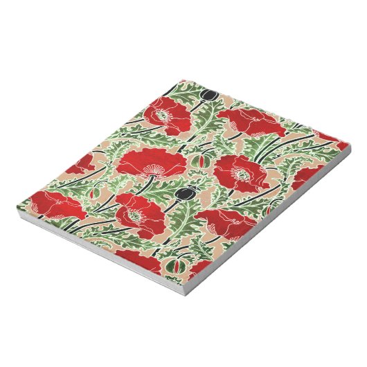 Red Poppy Notitieblok (Linkerzijde)
