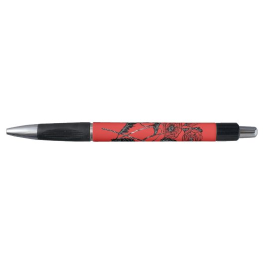 Red Poppy Pen - Custom Colors (Voorkant)