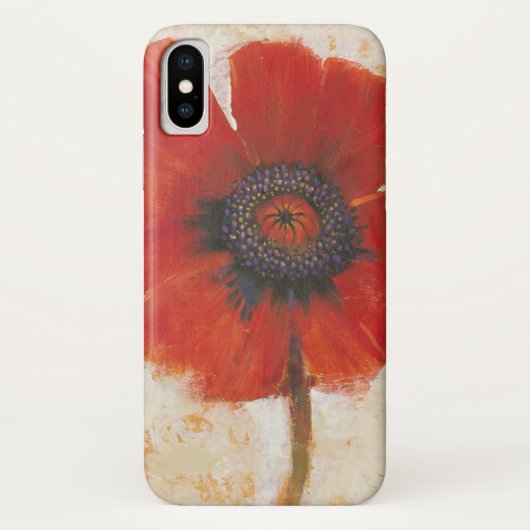 Red Poppy Portrait Case-Mate iPhone Case (Achterkant)