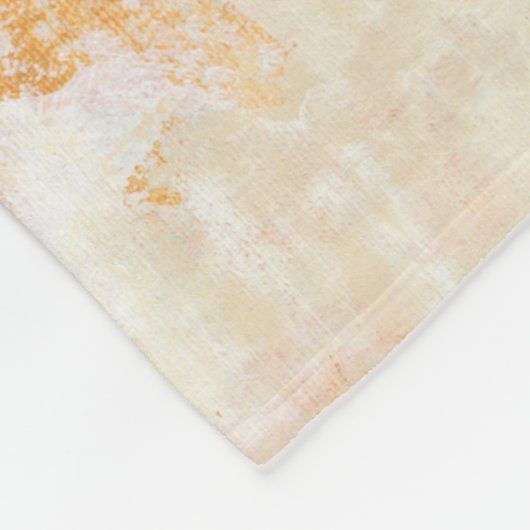 Red Poppy Portrait Fleece Deken (Hoek)