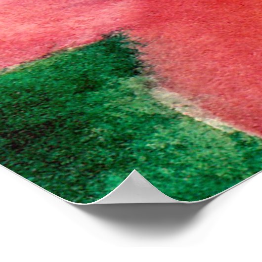 Red Poppy Poster (Hoek)