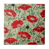 Red Poppy Tegeltje (Voorkant)