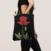 Red Poppy Tote Bag (Dichtbij)