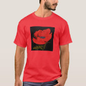 Red Poppy Unisex Basic T-Shirt (Voorkant)