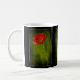 Red Poppy vintagestyle mok