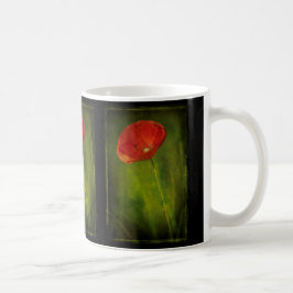 Red Poppy vintagestyle mok