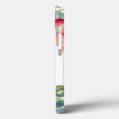 Red Poppy Waterverf Flowers Foto gepersonaliseerd Case-Mate iPhone Case (Achterkant / Links)