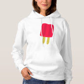Red Popsicle Vrouwen Hoodie (Voorkant)