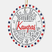 Red Postal Service Collectie Ornament - Afbeelding (Links)