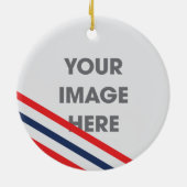 Red Postal Service Collectie Ornament - Afbeelding (Achterkant)