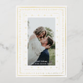 Red Pottery Photo Gold Folie Feestdagenkaart (Voorkant)