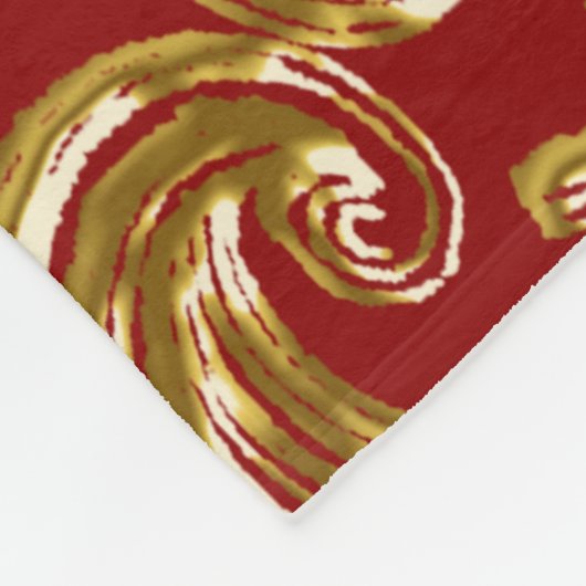 Red Prince Milestone Baby Boy Deken (Hoek)