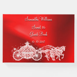 Red Princess Coach & Paarden Sweet 16 Gastenboek