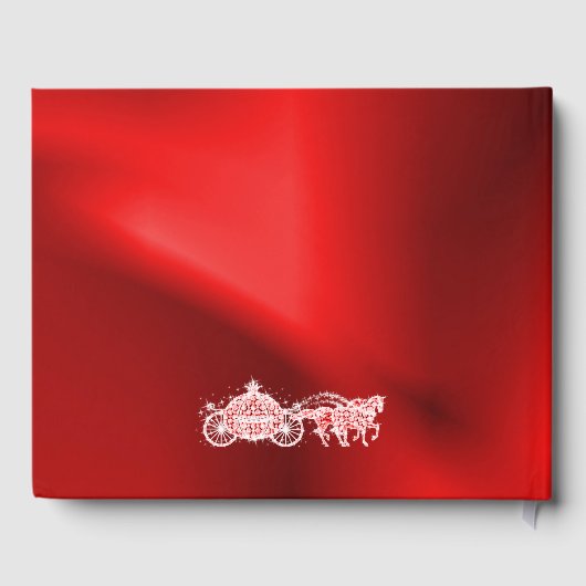 Red Princess Coach & Paarden Sweet 16 Gastenboek (Achterkant)