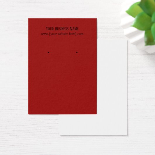 Red Professional-Visitekaartjes Visitekaartje (Bureau)