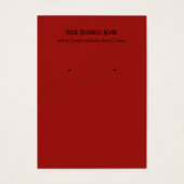 Red Professional-Visitekaartjes Visitekaartje (Voorkant)