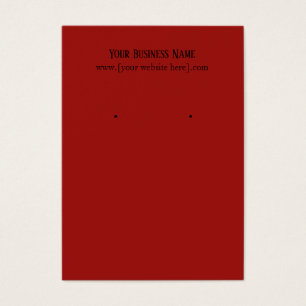 Red Professional-Visitekaartjes Visitekaartje