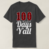 Red Pset 100 dagen Yx27all Funny 100th Day of Scho T-shirt (Design voorkant)