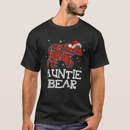 Red Pset Auntie Beer Buffalo T-shirt (Voorkant)