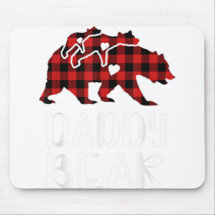 Red Pset Beer Buffalo Matching Family Pajam Muismat