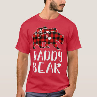 Red Pset Beer Buffalo Matching Family Pajam T-shirt