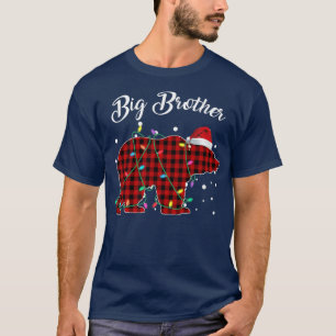 Red Pset Big Brother Beer Matching Buffalo Pajama T-shirt