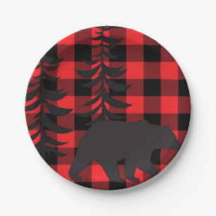 Red Pset Black Beer Silhouette Papieren Bordje