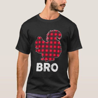 Red Pset Bro Squirrel met kerstcadeaus P T-shirt